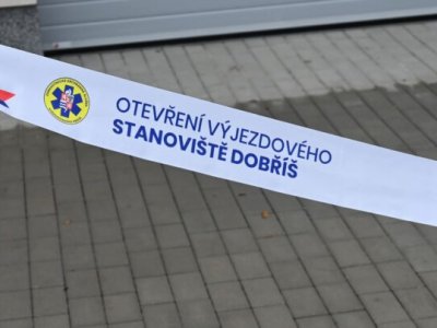 V DOBŘÍŠI JE NOVÁ SPOLEČNÁ ZÁKLADNA ZÁCHRANKY A DOBROVOLNÝCH HASIČŮ